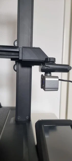 Ngàm kẹp webcam trục X Ender 3 V3 KE/SE cho đầu ren 1/4" - Image 1