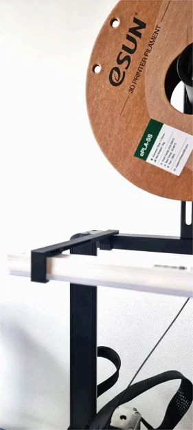 Ngàm gắn LED Light Bar cho Ender 3 V3 KE/SE – chỉnh được, không cần dụng cụ - Image 2