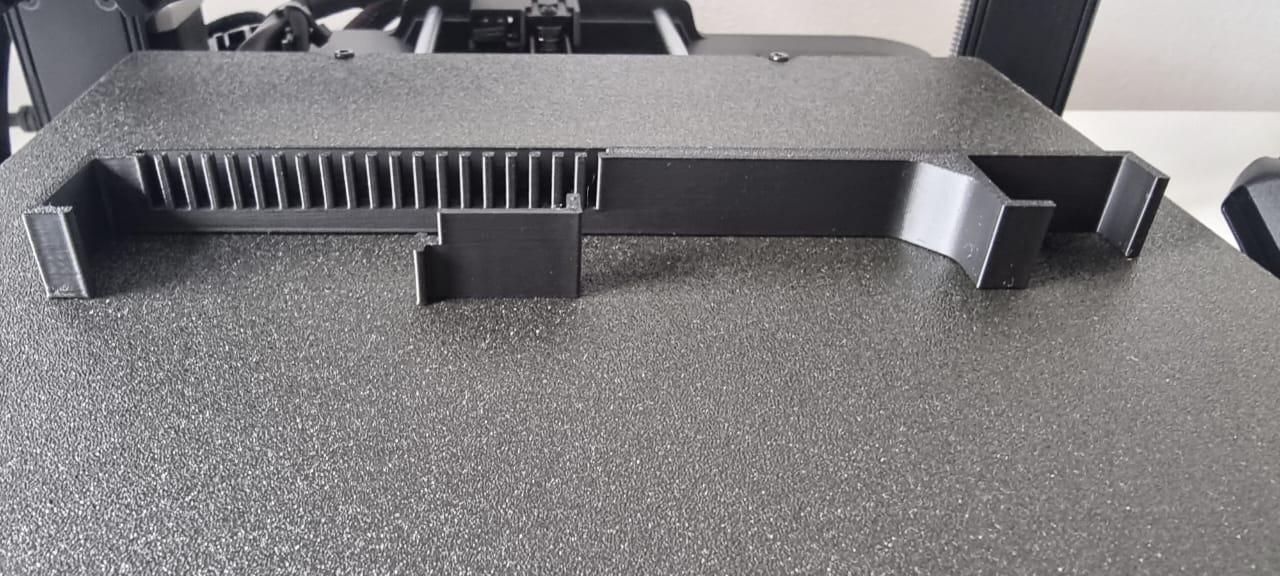 Ngàm gắn LED Light Bar cho Ender 3 V3 KE/SE – chỉnh được, không cần dụng cụ - Image 3