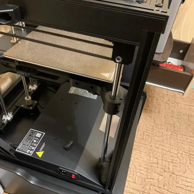 Ender 5 S1 - Bổ sung gối đỡ bed (Bản cập nhật)