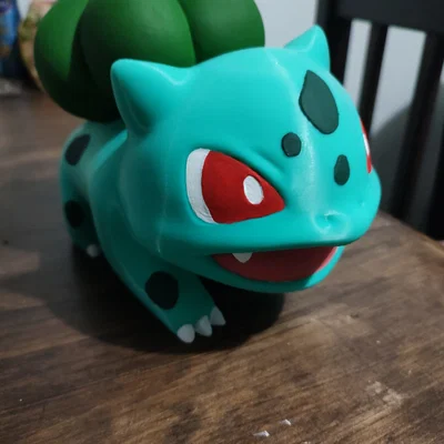 Mô hình heo đất Bulbasaur 3D độc đáo - Tự in trang trí cực đẹp