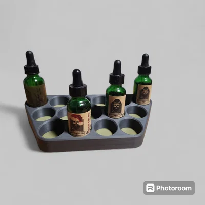 Kệ trưng bày beard oil & balm