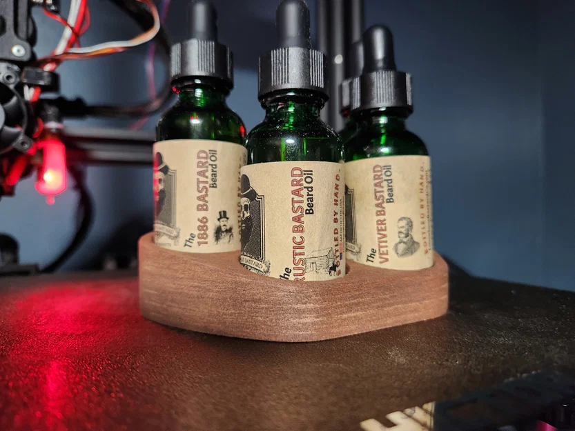 Kệ trưng bày beard oil & balm - Image 5