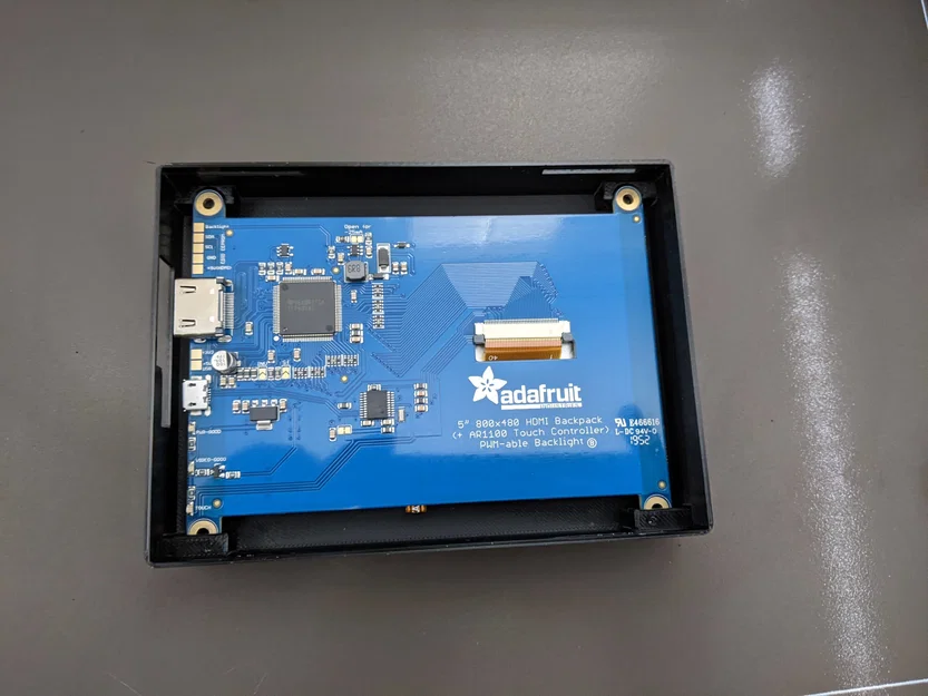 Vỏ bảo vệ 3D cho màn hình cảm ứng Adafruit 5'' HDMI - Image 4