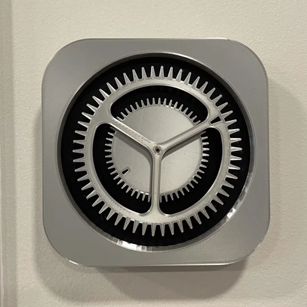 Settings Clock – Đồng hồ analog theo icon iOS Settings - Image 1