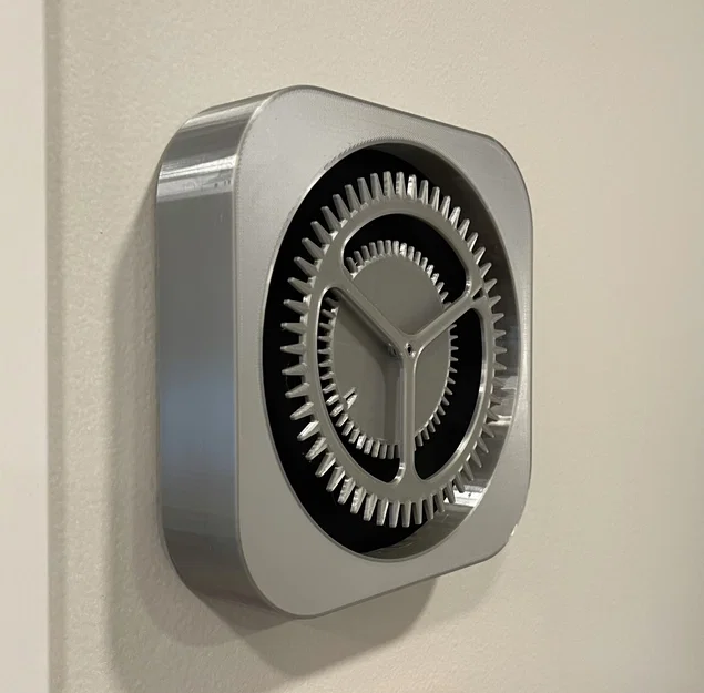 Settings Clock – Đồng hồ analog theo icon iOS Settings - Image 2