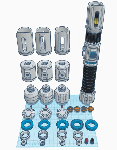 CEO's Modular Sabers - The Guardian (Tay cầm lightsaber modular) - Image 10