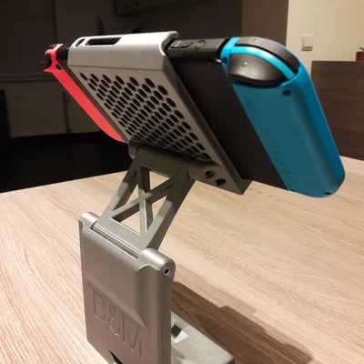 Giá đỡ Nintendo Switch điều chỉnh được, có khe tản nhiệt và đi dây