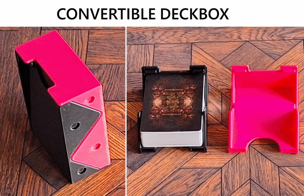 Convertible Deckbox – Hộp đựng bài lắp ghép 2 khay - Image 1