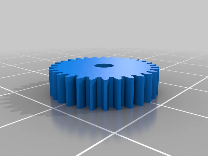 Bánh răng pinion 30T trục 3mm cho motor RC car crawler - Image 2