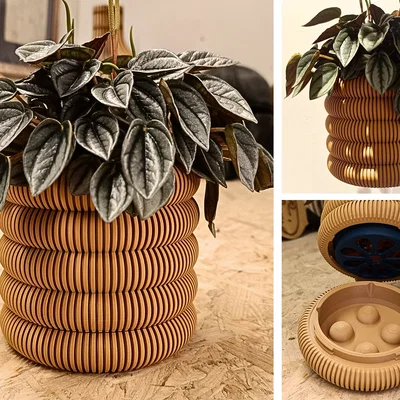 Wallplanter 1.21 (Coins) – Chậu treo tường kiểu đồng xu