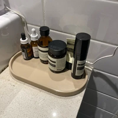 Khay đựng mỹ phẩm phòng tắm tiện lợi in 3D - Bathroom Counter Tray
