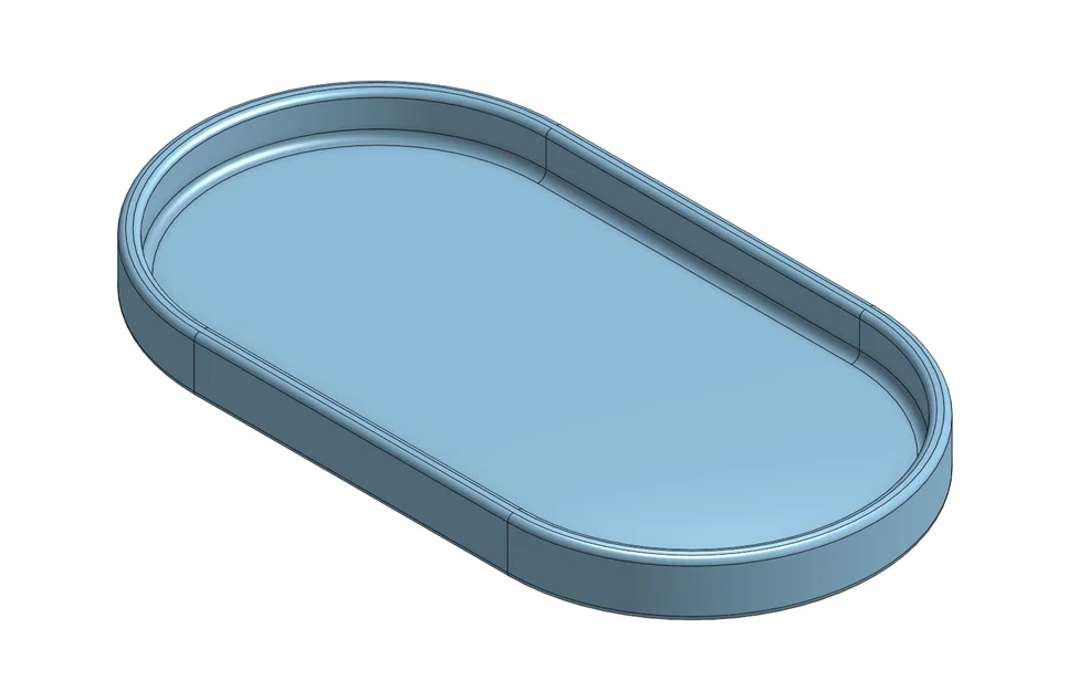 Khay đựng mỹ phẩm phòng tắm tiện lợi in 3D - Bathroom Counter Tray - Image 3