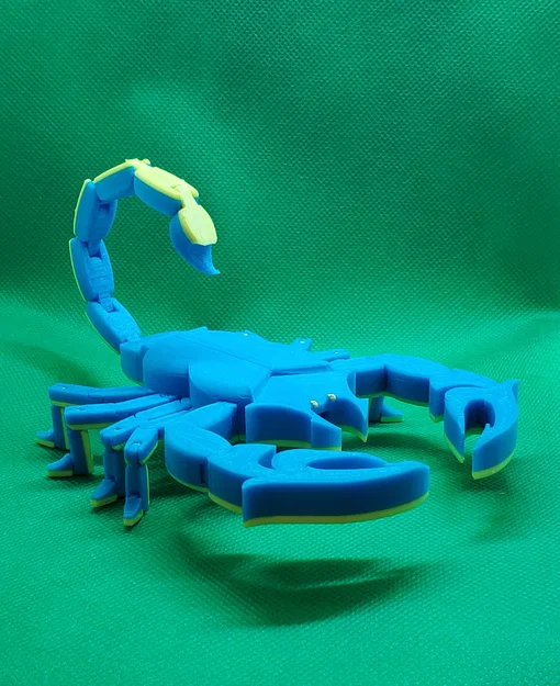 Bọ Cạp Khớp Nối (Articulated Scorpion) Print-in-Place - Image 1