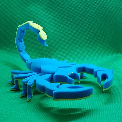 Bọ Cạp Khớp Nối (Articulated Scorpion) Print-in-Place