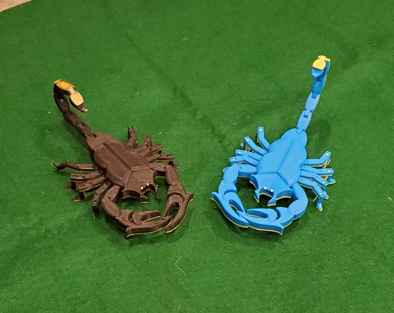 Bọ Cạp Khớp Nối (Articulated Scorpion) Print-in-Place - Image 2