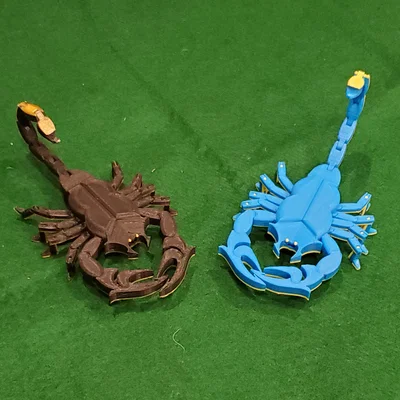 Bọ Cạp Khớp Nối (Articulated Scorpion) Print-in-Place