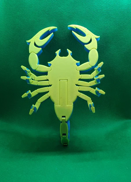 Bọ Cạp Khớp Nối (Articulated Scorpion) Print-in-Place - Image 4