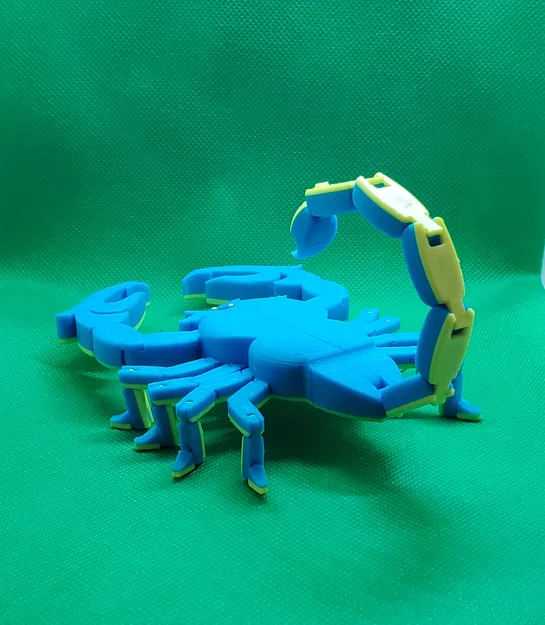 Bọ Cạp Khớp Nối (Articulated Scorpion) Print-in-Place - Image 5