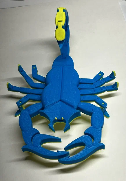 Bọ Cạp Khớp Nối (Articulated Scorpion) Print-in-Place - Image 13