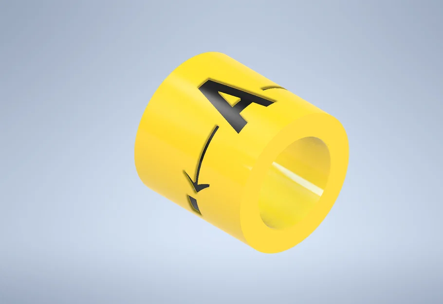 Trục XYZ & xoay ABC (vòng di động) / Axe XYZ et rotation ABC (anneaux mobiles) - Image 6