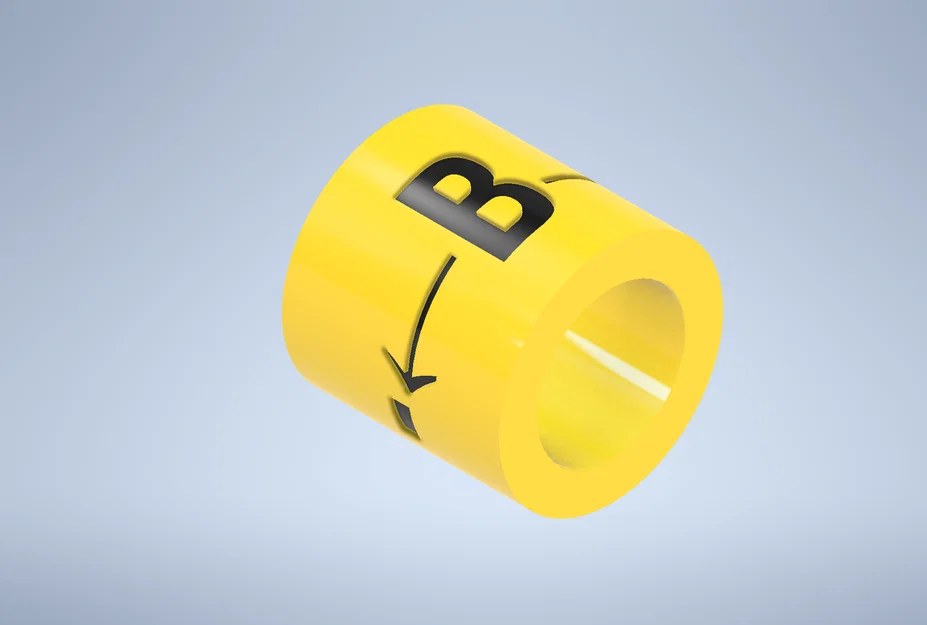 Trục XYZ & xoay ABC (vòng di động) / Axe XYZ et rotation ABC (anneaux mobiles) - Image 7