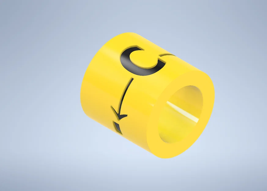 Trục XYZ & xoay ABC (vòng di động) / Axe XYZ et rotation ABC (anneaux mobiles) - Image 8