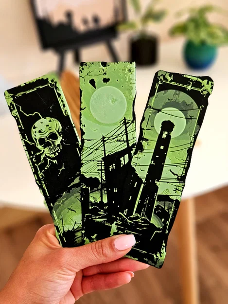 Fallout Glow in The Dark - Bộ Bookmark - Image 2