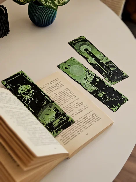 Fallout Glow in The Dark - Bộ Bookmark - Image 4