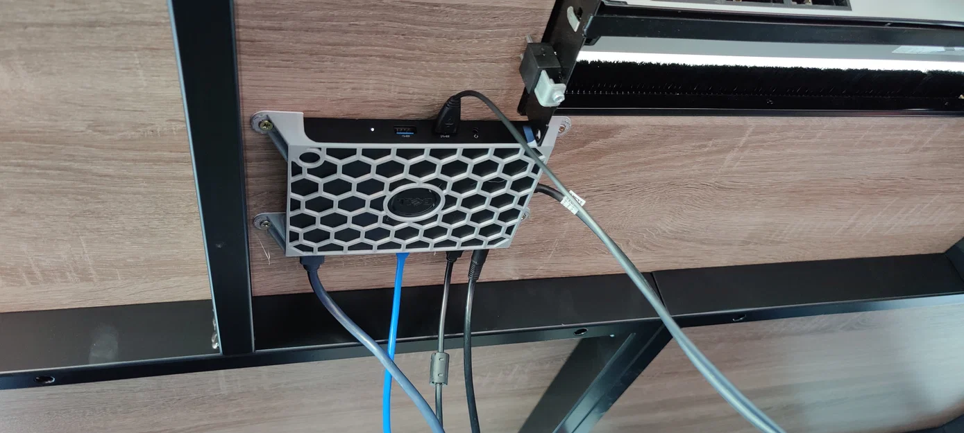 Giá đỡ gắn dưới bàn cho docking station Dell WD15 - Image 3