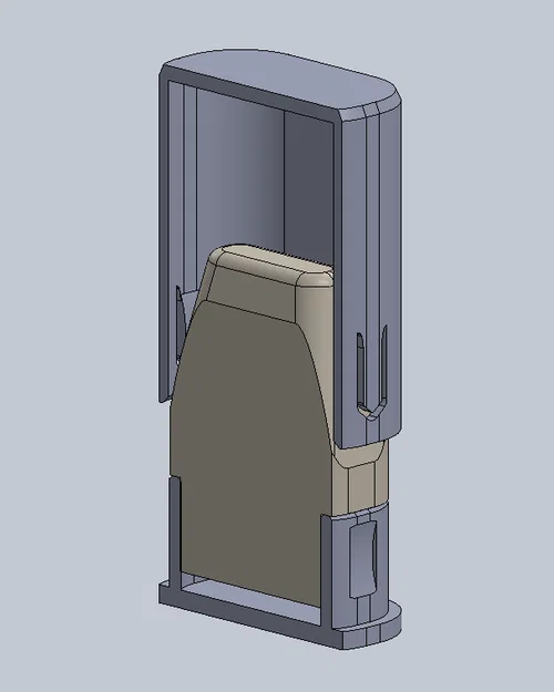 Hộp đỡ pod Xova Xlim & hộp cartridge (xova xlim pod stand cartridge case) - Image 3