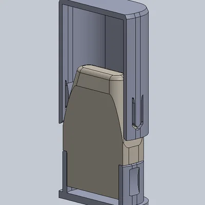Hộp đỡ pod Xova Xlim & hộp cartridge (xova xlim pod stand cartridge case)
