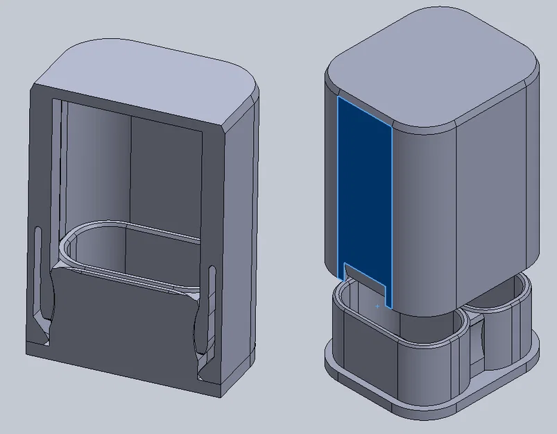 Hộp đỡ pod Xova Xlim & hộp cartridge (xova xlim pod stand cartridge case) - Image 7