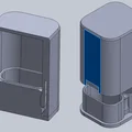 Hộp đỡ pod Xova Xlim & hộp cartridge (xova xlim pod stand cartridge case) - Thumbnail 7