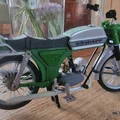Mô hình xe cổ Zundapp CS50 đời 1977 tỷ lệ 1:10 - File in 3D - Thumbnail 11