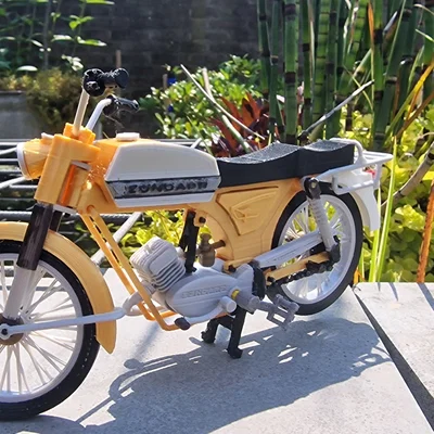 Mô hình xe máy Zundapp KS50 50cc cổ điển in 3D tỷ lệ 1:15