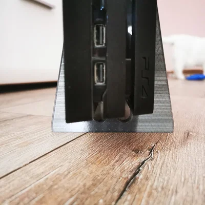 Chân đế dựng đứng PS4 Pro: Gọn gàng và tối ưu tản nhiệt