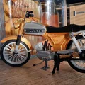 Mô hình xe máy Zundapp KS50 50cc cổ điển in 3D tỷ lệ 1:15 - Thumbnail 17