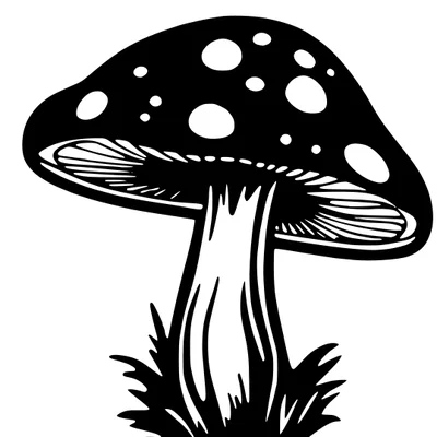 Mô hình trang trí tường hình nấm Mushroom Wall Art độc đáo