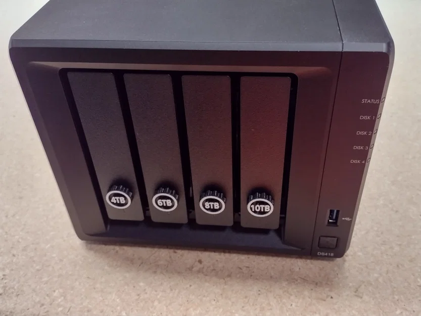 Thẻ key Synology để nhận biết dung lượng HDD - Image 1