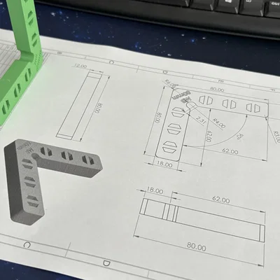 Bộ Kẹp Góc Vuông 90 Độ (90 Degree Corner Clamp) Cho Xưởng In 3D