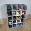 Hộp trưng bày modular cho xe mô hình nhỏ 1:64 - garage - Thumbnail 1
