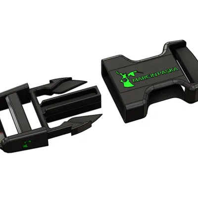 Mẫu in 3D đầu khóa cài (Snap Buckle) tiện dụng và bền bỉ