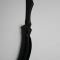 CSGO Butterfly knife printinplace (dao bướm in 3D, không support) - Thumbnail 3