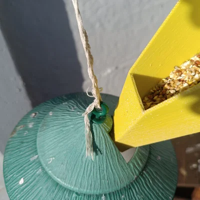Muỗng Phễu Đa Năng Cho Máng Ăn Chim Cảnh - Hỗ Trợ Đổ Thức Ăn 3D