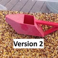 Muỗng Phễu Đa Năng Cho Máng Ăn Chim Cảnh - Hỗ Trợ Đổ Thức Ăn 3D - Thumbnail 4