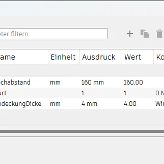 Nắp che Gurtwickler (tham số hóa)
