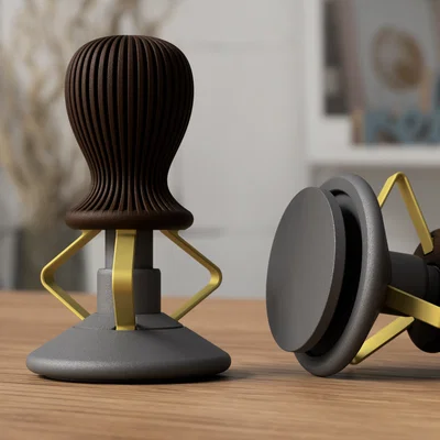 Tamper nén cà phê/espresso lò xo (Spring loaded Coffee / Espresso tamper presser)