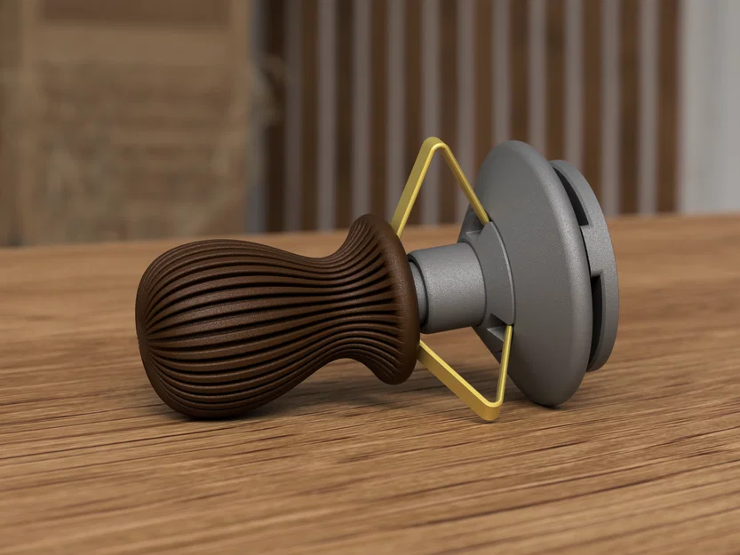 Tamper nén cà phê/espresso lò xo (Spring loaded Coffee / Espresso tamper presser) - Image 3