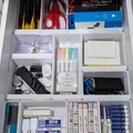 Bộ hộp chia ngăn Ikea Alex Drawerganizers (drawer organizer boxes) - Thumbnail 3